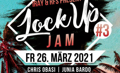 Flyer Lock Up Jam #3: Junia Bardo & Chris Obasi Live-Konzert!