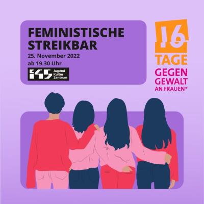 Flyer Feministische Streikbar