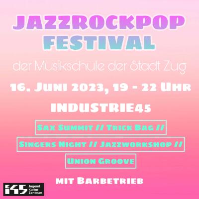 Flyer Jazz Rock Pop - Festival