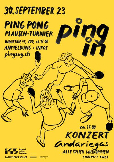 Flyer 15. PING IN Zug